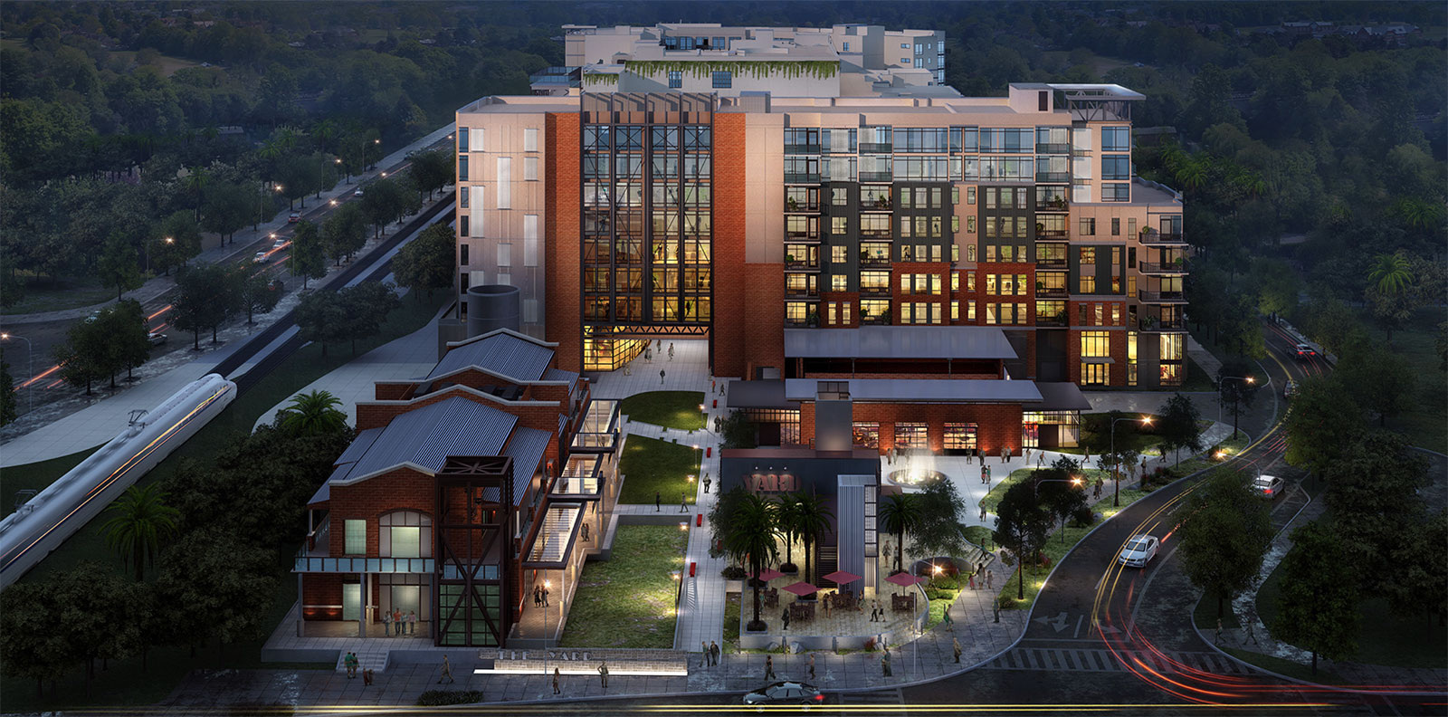 Plans for the Yard Phase Two Prepared by Developer